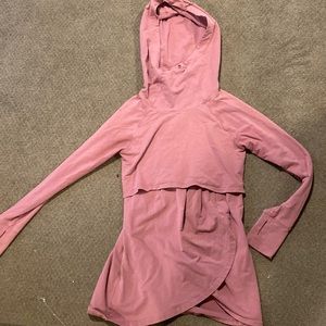 Latched mama nursing pullover sweater